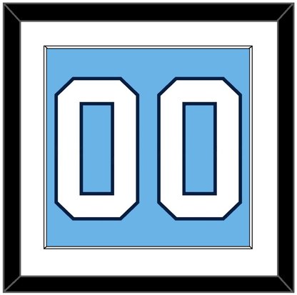 Pittsburgh Number (Back) - 2008 Winter Classic Powder Blue - Essential Tier 1