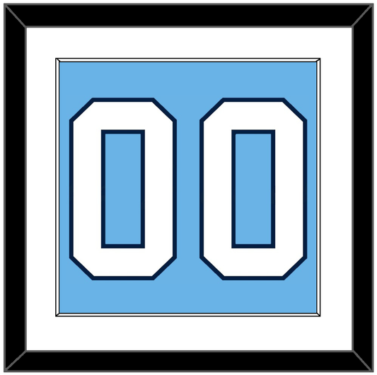 Pittsburgh Number (Back) - 2008 Winter Classic Powder Blue - Essential Tier 1