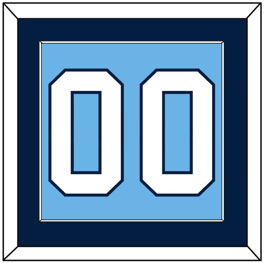 Pittsburgh Number (Back) - 2008 Winter Classic Powder Blue - Essential Tier 2