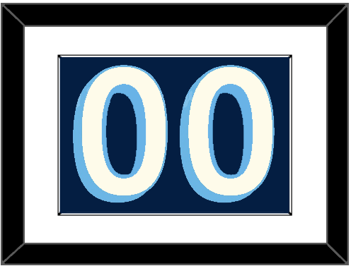 Pittsburgh Number (Back) - 2011 Winter Classic Navy Blue - Essential Tier 1