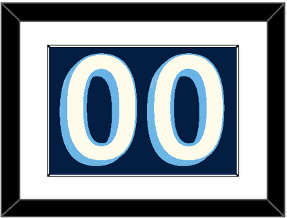 Pittsburgh Number (Back) - Alternate Navy Blue (2011-2013) - Essential Tier 1