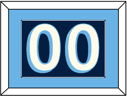 Pittsburgh Number (Back) - Alternate Navy Blue (2011-2013) - Essential Tier 2