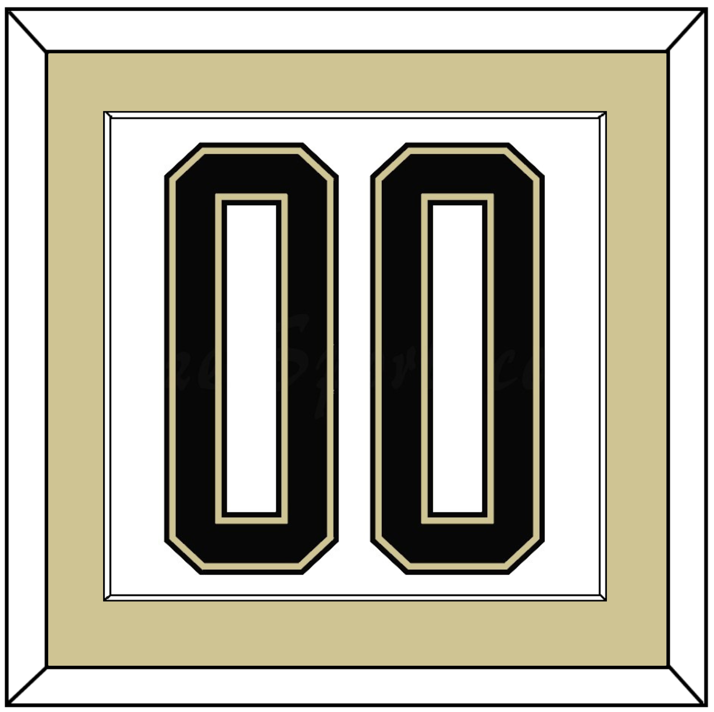 Pittsburgh Number (Back) - 2014 Stadium Series White - Essential Tier 2