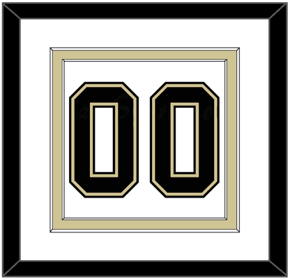Pittsburgh Number (Back) - Home/Road White (2002-2007) - Signature Tier 1