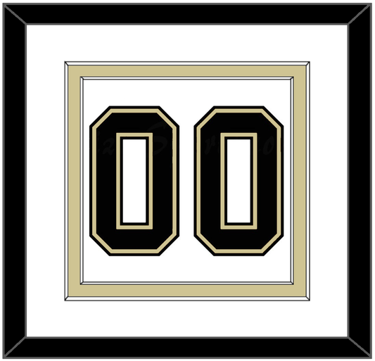 Pittsburgh Number (Back) - Home/Road White (2002-2007) - Signature Tier 1