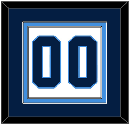 Pittsburgh Number (Back) - Home White (1977-1980) - Signature Tier 2