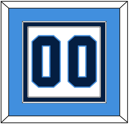 Pittsburgh Number (Back) - Home White (1977-1980) - Signature Tier 3