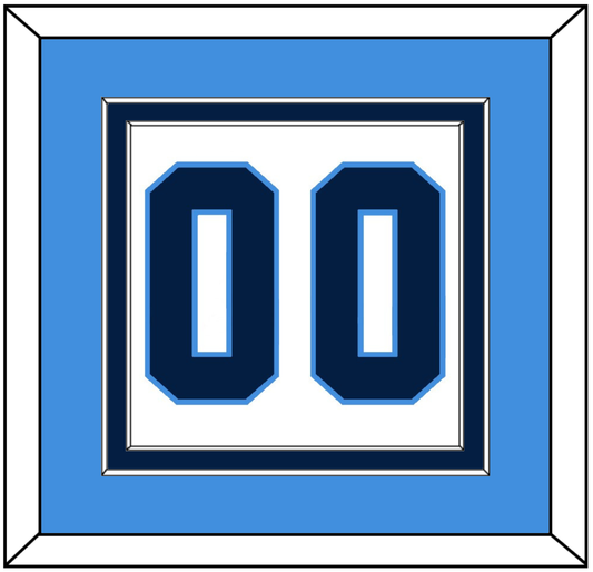 Pittsburgh Number (Back) - Home White (1977-1980) - Signature Tier 3