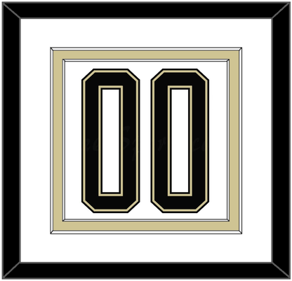 Pittsburgh Number (Back) - 2014 Stadium Series White - Signature Tier 1