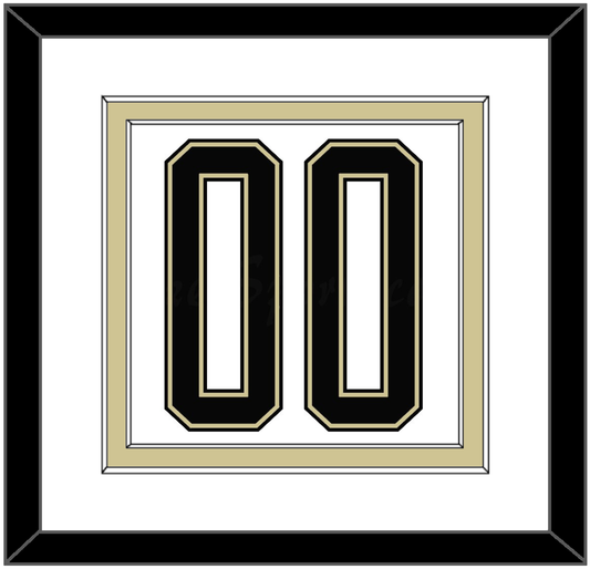 Pittsburgh Number (Back) - 2014 Stadium Series White - Signature Tier 1