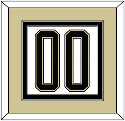 Pittsburgh Number (Back) - 2014 Stadium Series White - Signature Tier 3