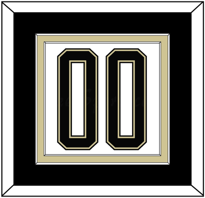 Pittsburgh Number (Back) - 2014 Stadium Series White - Signature Tier 2