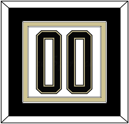 Pittsburgh Number (Back) - 2014 Stadium Series White - Signature Tier 2