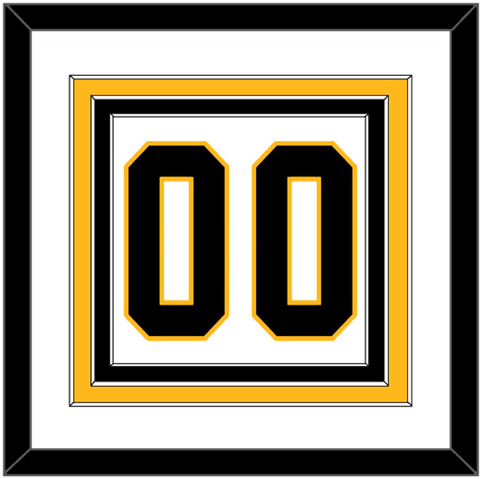 Pittsburgh Number (Back) - Road White - Premier Tier 1