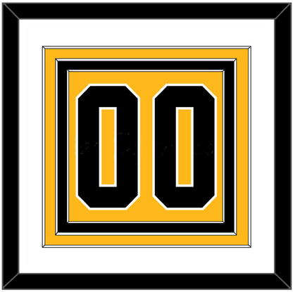 Pittsburgh Number (Back) - Alternate Gold (2018-2021) - Premier Tier 1