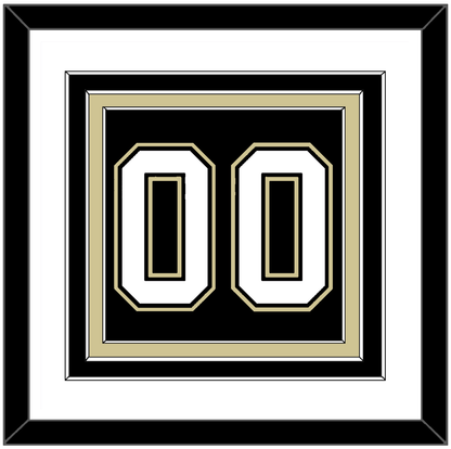 Pittsburgh Number (Back) - Home Black (2007-2016) - Premier Tier 1