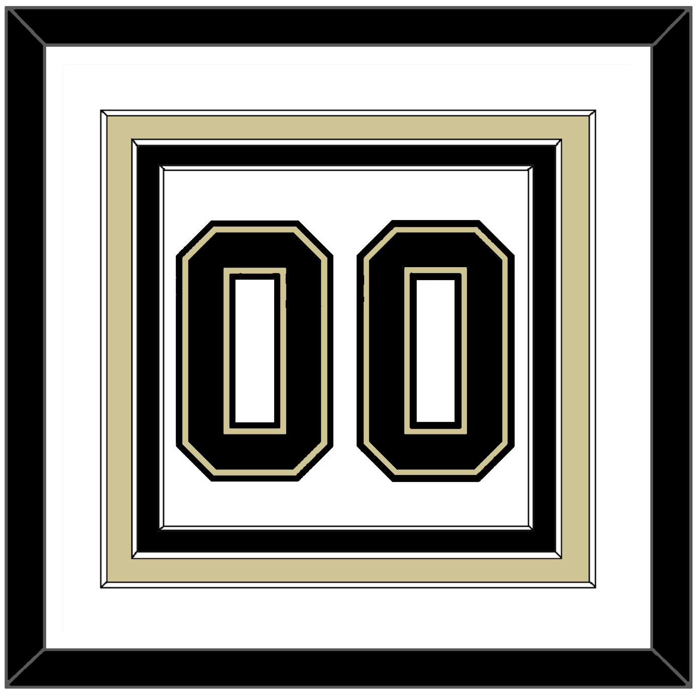 Pittsburgh Number (Back) - Home/Road White (2002-2007) - Premier Tier 1