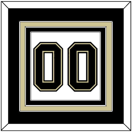 Pittsburgh Number (Back) - Road White (2007-2016) - Premier Tier 2