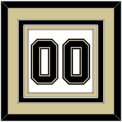 Pittsburgh Number (Back) - Home/Road White (2002-2007) - Premier Tier 3