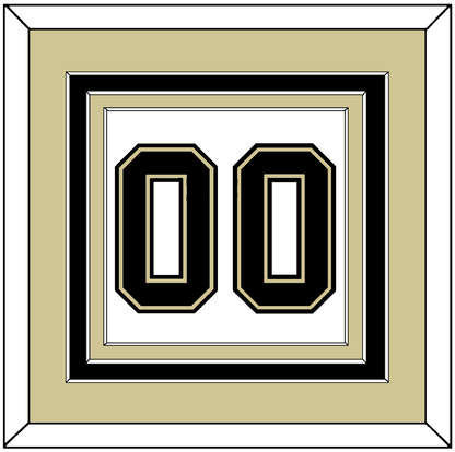 Pittsburgh Number (Back) - Road White (2007-2016) - Premier Tier 3