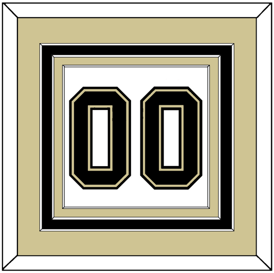 Pittsburgh Number (Back) - Home/Road White (2002-2007) - Premier Tier 3