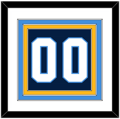 Pittsburgh Number (Back) - Road Blue (1977-1980) - Premier Tier 2