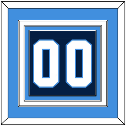 Pittsburgh Number (Back) - Road Blue (1977-1980) - Premier Tier 5