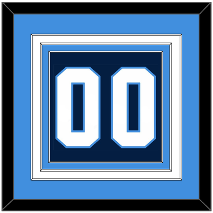 Pittsburgh Number (Back) - Road Blue (1977-1980) - Premier Tier 5