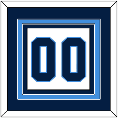 Pittsburgh Number (Back) - Home White (1977-1980) - Premier Tier 2