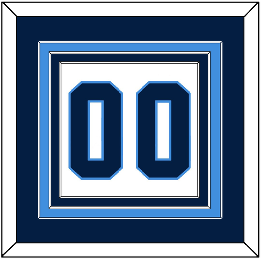 Pittsburgh Number (Back) - Home White (1977-1980) - Premier Tier 2