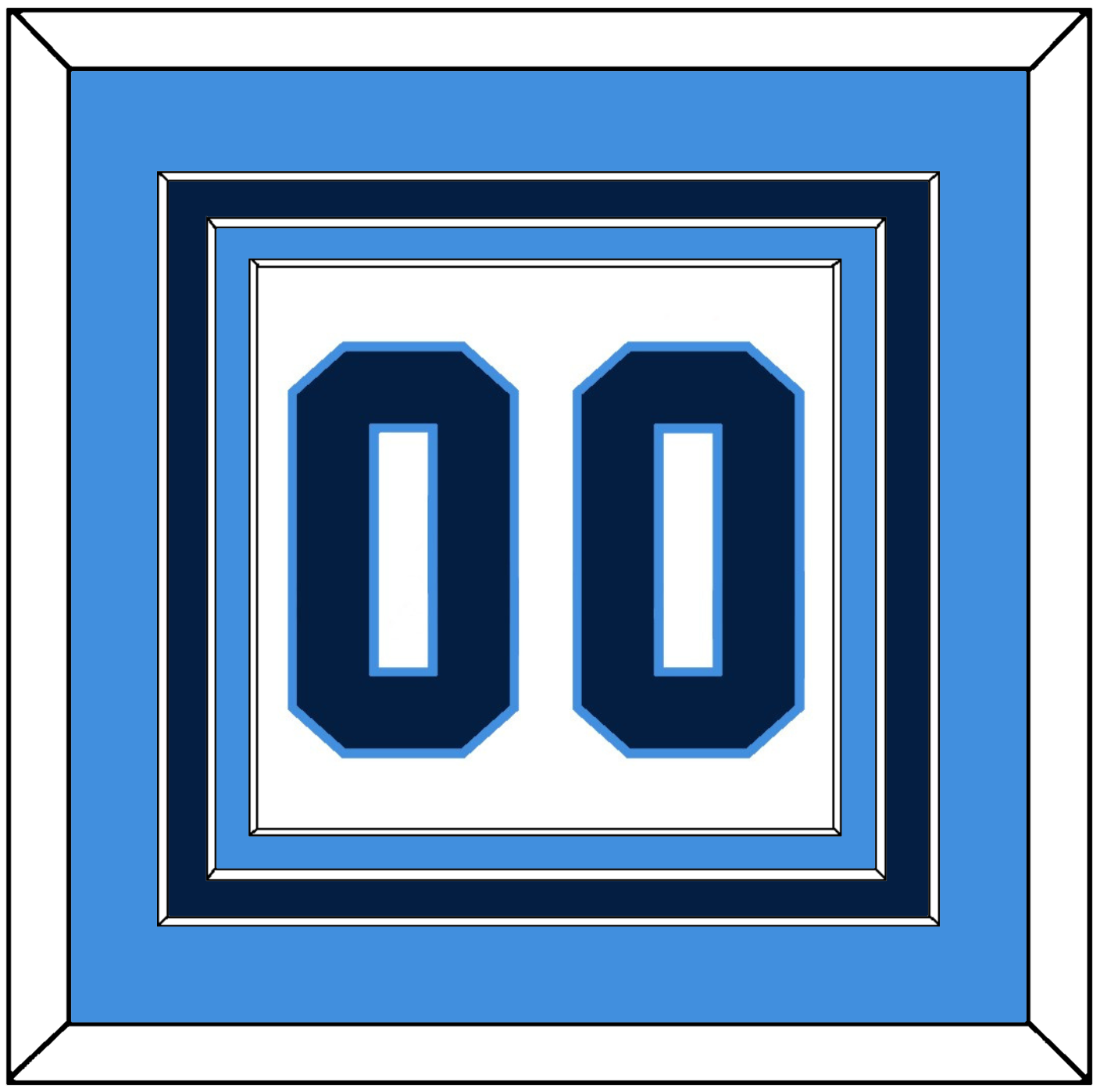 Pittsburgh Number (Back) - Home White (1977-1980) - Premier Tier 3
