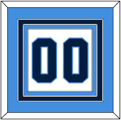 Pittsburgh Number (Back) - Home White (1977-1980) - Premier Tier 3