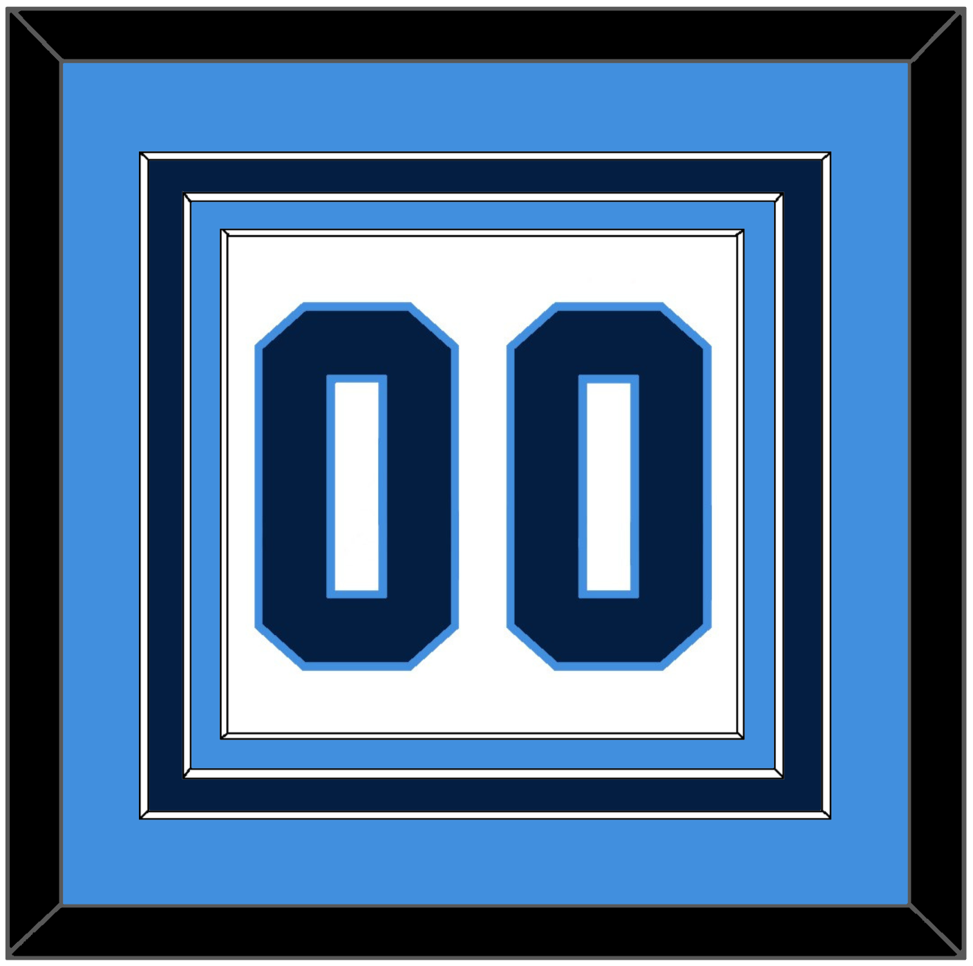 Pittsburgh Number (Back) - Home White (1977-1980) - Premier Tier 3