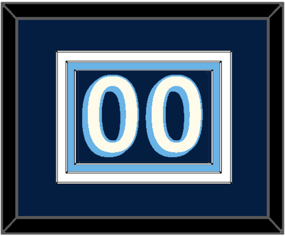 Pittsburgh Number (Back) - 2011 Winter Classic Navy Blue - Premier Tier 2