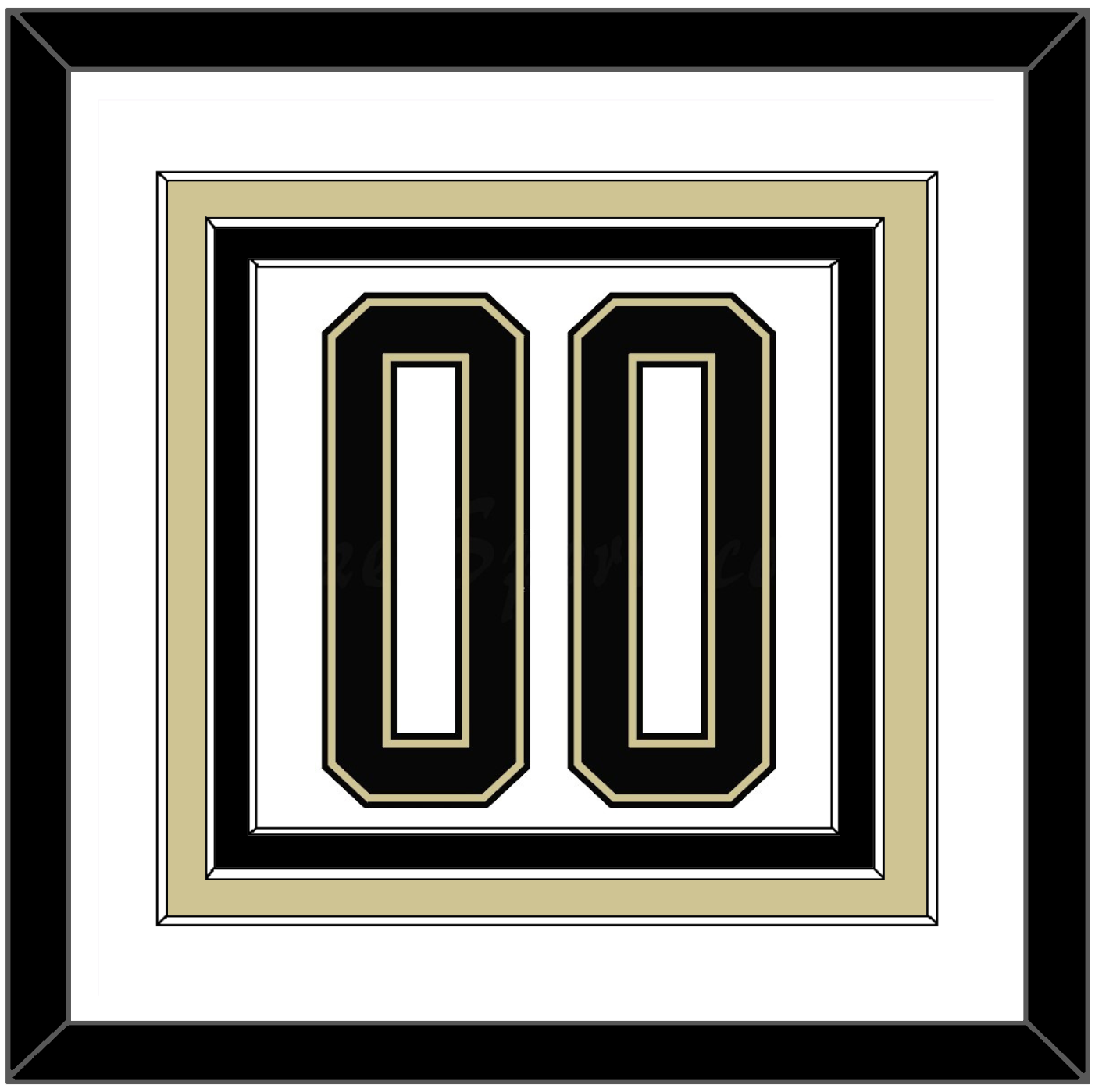 Pittsburgh Number (Back) - 2014 Stadium Series White - Premier Tier 1