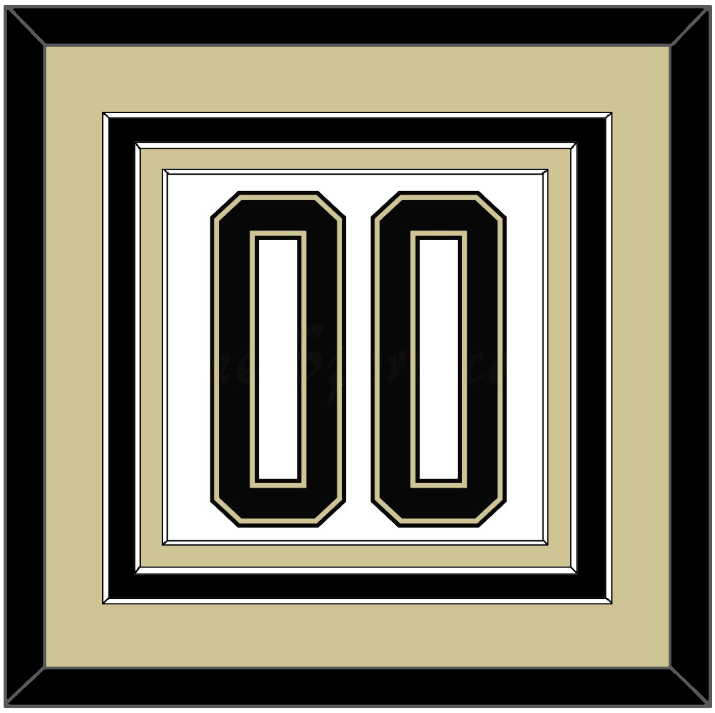 Pittsburgh Number (Back) - 2014 Stadium Series White - Premier Tier 3