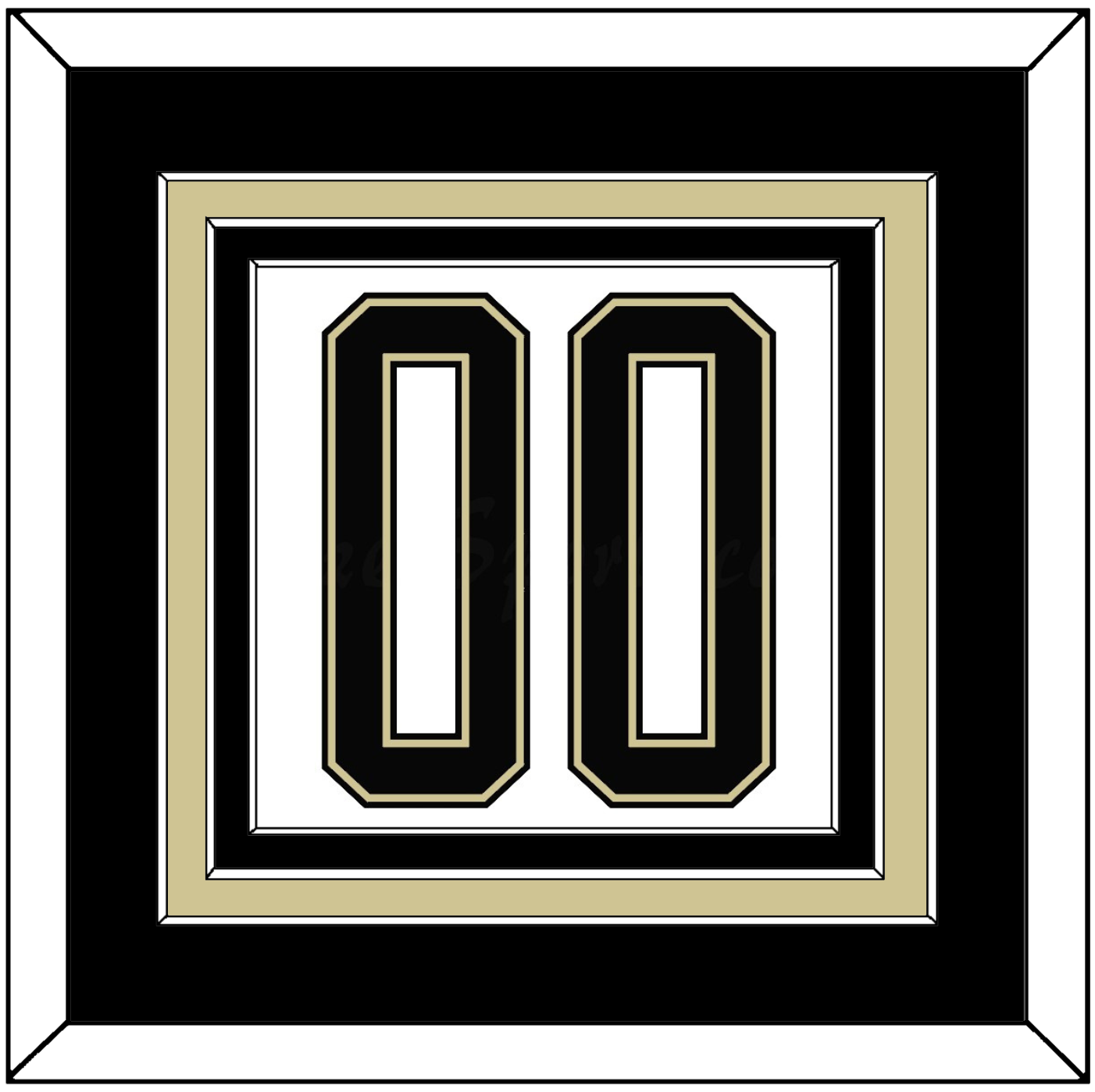 Pittsburgh Number (Back) - 2014 Stadium Series White - Premier Tier 2