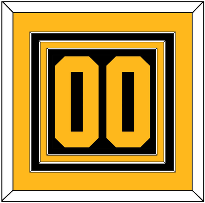 Pittsburgh Number (Back) - 2019 Stadium Series Black - Premier Tier 2