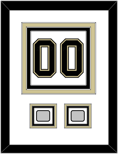 Pittsburgh Number (Back) & 2 Stanley Cup Champions Patches - Road White (2007-2016) - Premier Tier 1