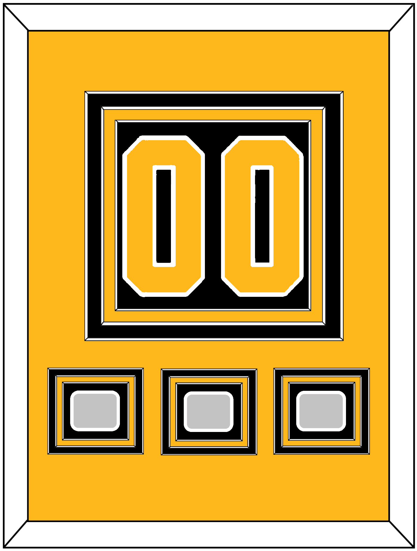 Pittsburgh Number (Back) & 3 Stanley Cup Champions Patches - Home Black - Premier Tier 3