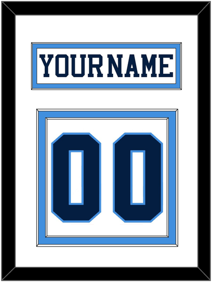 Pittsburgh Nameplate & Number (Back) - Home White (1977-1980) - Signature Tier 1