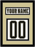 Pittsburgh Nameplate & Number (Back) - 2014 Stadium Series White - Double Mat 2