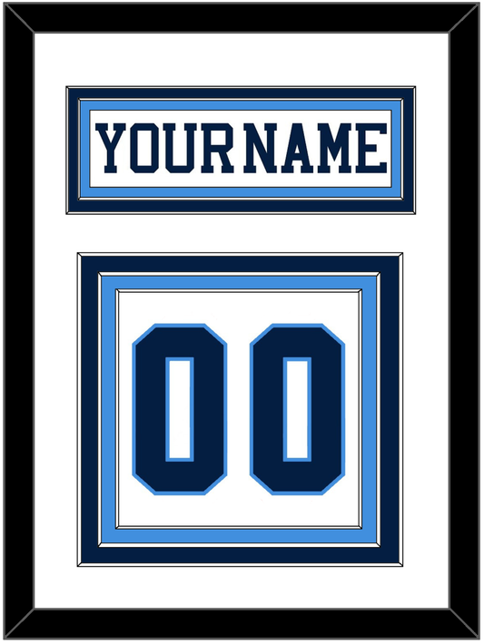 Pittsburgh Nameplate & Number (Back) - Home White (1977-1980) - Premier Tier 1