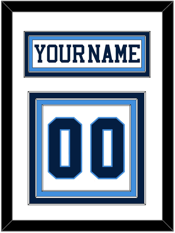 Pittsburgh Nameplate & Number (Back) - Home White (1977-1980) - Triple Mat 1