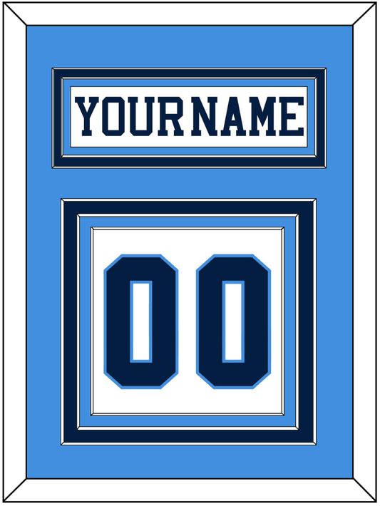 Pittsburgh Nameplate & Number (Back) - Home White (1977-1980) - Premier Tier 2