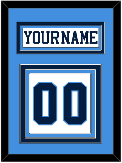 Pittsburgh Nameplate & Number (Back) - Home White (1977-1980) - Premier Tier 2