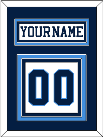 Pittsburgh Nameplate & Number (Back) - Home White (1977-1980) - Premier Tier 3