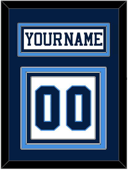 Pittsburgh Nameplate & Number (Back) - Home White (1977-1980) - Premier Tier 3
