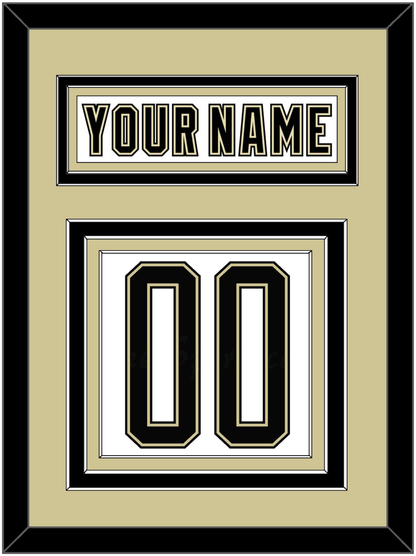 Pittsburgh Nameplate & Number (Back) - 2014 Stadium Series White - Premier Tier 2