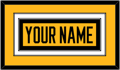 Pittsburgh Nameplate - Alternate Gold (2018-2021) - Signature Tier 2